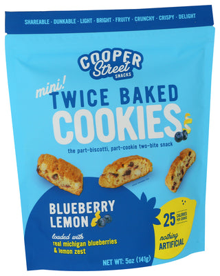 Cooper Street Cookies Michign Blueberry - Left - Front