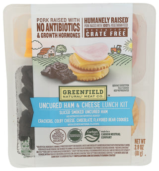 Greenfield Kit Uncured Ham N Chs - Centre - Front