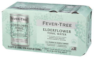 Fever Tree Water Tonic Elderflower - Right - Front