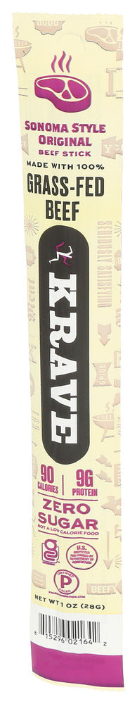 Krave Stick Beef Original - Right - Front