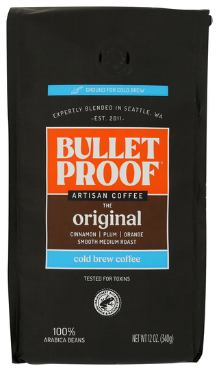 Bulletproof Coffee Grnd Cb Original - No Plunge - Front