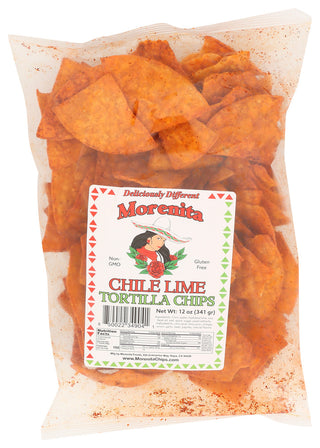 Morenita Chips Tortilla Chl Lime - Centre - Front