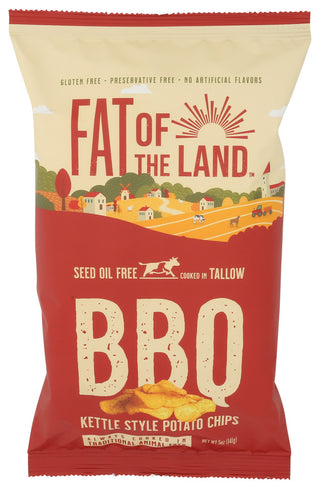 Fat Of The Land Chips Bbq Ktl Tlw - Centre - Front