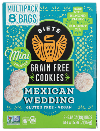 Siete Cookie Mex Wedd Mp 8ct - No Plunge - Front
