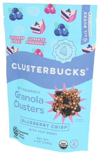 Lil Bucks Granola Clstrs Bbry Crsp - Right - Front