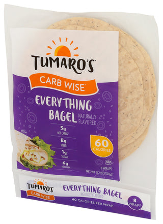 Tumaros Wrap Low Carb Evrthg 8pc - Right - Front