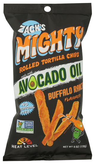 Zacks Mighty Chips Rld Trtla Bfflo Rnch - No Plunge - Front
