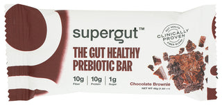 Supergut Bar Prebiotic Brwni Choc - Centre - Front