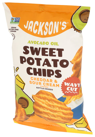 Jacksons Chips Chips Wvy Chd Sr Crm Avc - Right - Front