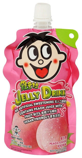 Want-want Drinks Jelly Ww Peach - Centre - Front