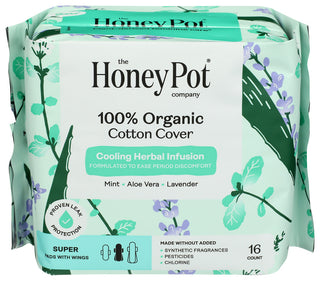 The Honey Pot Pads Spr Tp Sheet Mnt Lv - Centre - Front