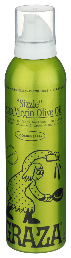 Graza Oil Olive Sizzle Ex Vrgn - Right - Front