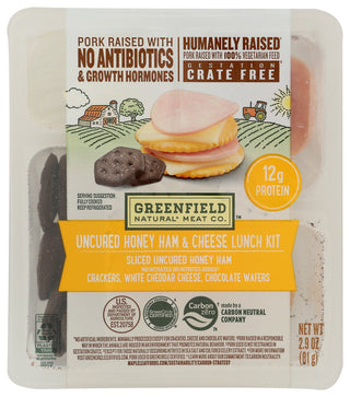 Greenfield Kit Uncured Honey Ham - No Plunge - Front