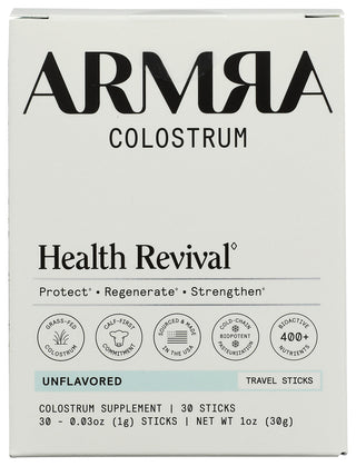 Armra Colostrum Unflvd 30pkt - No Plunge - Front