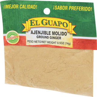 EL GUAPO GROUND GINGER, 0.5 OZ. - Right - Front