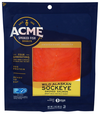Acme Salmon Smkd Wld Alsk Sck - Centre - Front