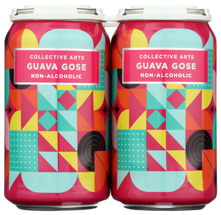 Collective Arts Na Beer Guava Gose 4pk - No Plunge - Front