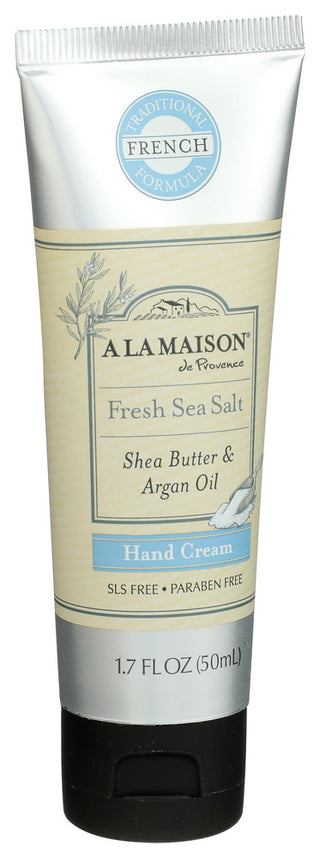 A LA MAISON DE PROVENCE HAND CREAM, FRESH SEA SALT, 1.7 FL. OZ. - Left - Front