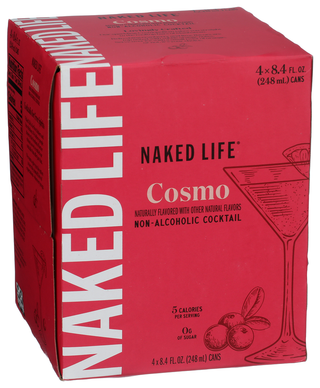 Naked Life Na Cktl Cosmo 4pk - Left - Front