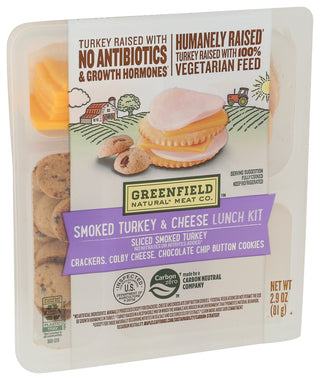 Greenfield Kit Smoked Turkey N Chs - Left - Front