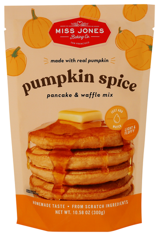 Miss Jones Baking Co Pancake Mix Pumpkin Spce - Centre - Front