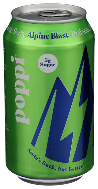 Poppi Soda Prbtc Alpine Blast - Left - Front