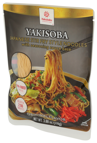 Hakubaku Noodles Str Fry Jap Orig - Right - Front