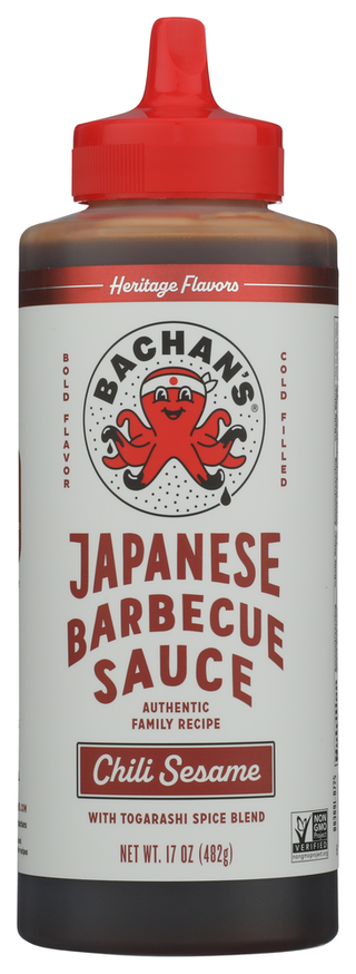 Bachans Sauce Bbq Chli Ssme Japn - No Plunge - Front