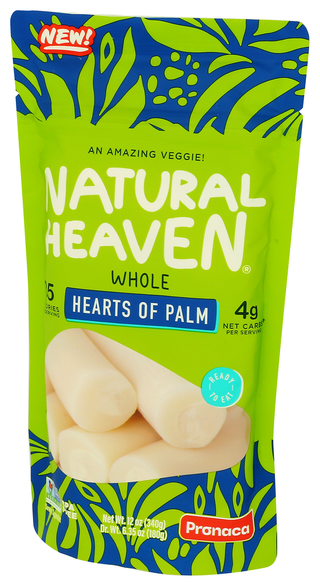 Natural Heaven Hearts Of Palm Whole - Right - Front