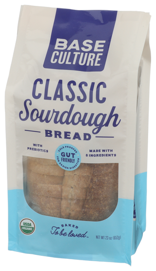 Base Culture Bread Sourdough Classic - Right - Front