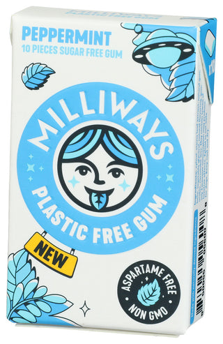 Milliways Gum Milliways Pepermint - Right - Front