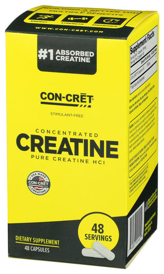 Con Cret Creatine Hcl - Right - Front