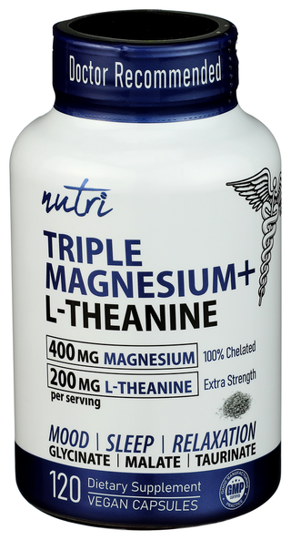 Nutri Magnesium 3x L-theanine - Centre - Front