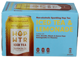 Hop Wtr Tea Iced Tea & Lemnd 6pk - Centre - Front