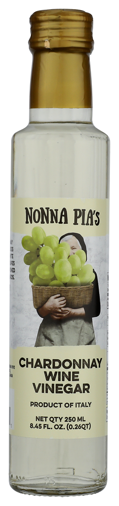 Nonna Pias Vinegar Wine Chardonnay - No Plunge - Front