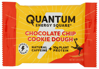 Quantum Energy Squares Bar Choc Chp Cookie Dgh - No Plunge - Front
