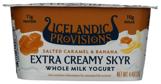 Icelandic Provisions Yogurt Slt Crml Ban Skyr - No Plunge - Front
