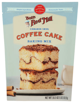 Bobs Red Mill Mix Coffee Cke Cinn Swrl - No Plunge - Front