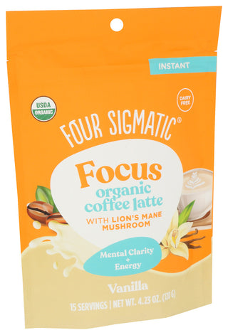 Four Sigmatic Latte Vanilla Focus - Left - Front