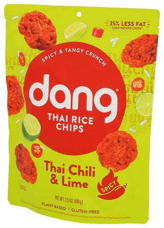Dang Chips Chili Lime Thai - Right - Front