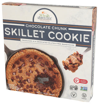 Wholly Wholesome Cookie Skillet Choc Chnk - Right - Front