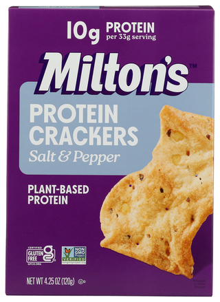 Miltons Cracker Slt Ppr Protein - No Plunge - Front