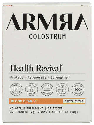 Armra Colostrum Orng 30pkt - No Plunge - Front