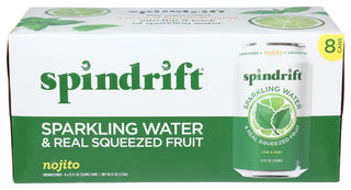 Spindrift Water Sprkl Nojito 8pk - Centre - Front