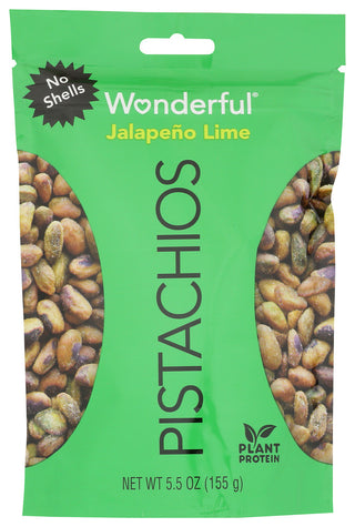 Wonderful Pistachios Pistachios Jlpn Lime - No Plunge - Front