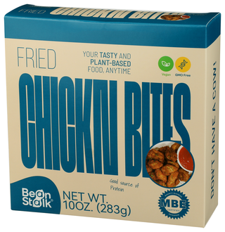 Beanstalk Brands Chickn Bites Fried Plntb - Right - Front