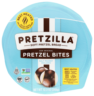 Pretzilla Pretzel Sft Bt Cltrd Wht - No Plunge - Front