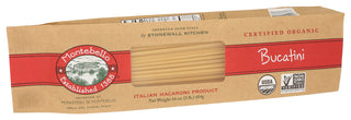 Montebello Pasta Bucatini Org - Left - Front