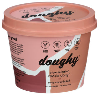 Doughy Cookie Dough Brwnie Bttr - Left - Front