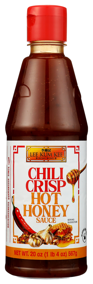 Lee Kum Kee Sauce Chili Crisp Ht Hny - No Plunge - Front